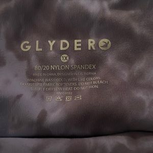 Glyder purple marble leggings